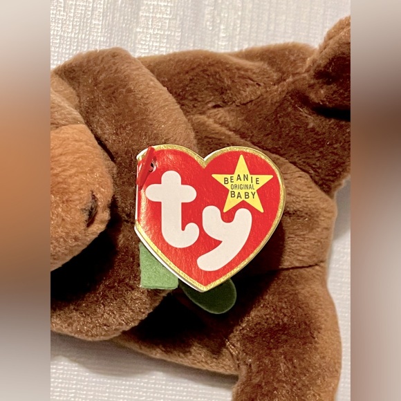 NWT TY Beanie Baby - SEAWEED the Otter Stuffed Toy (6 inch) Brown W/ Tags 1995 - Picture 10 of 13